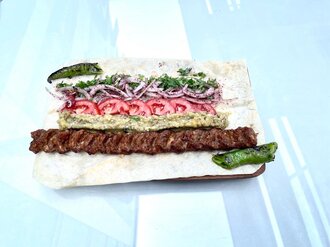 Patlıcanlı Kebap Dürüm görseli