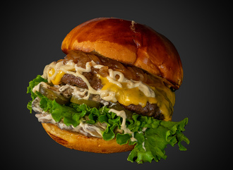 Mushroom Cheeseburger görseli