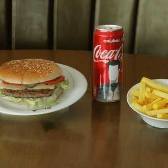 Double Burger Menü görseli