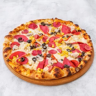 Bol Malzemeli Pizza (Orta) görseli