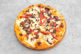 Kavurmalı Pizza (Büyük) görseli