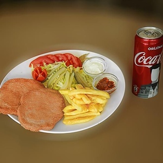 Tavuk Schnitzel Menü görseli