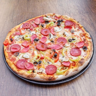 Bol Malzemeli Pizza (Büyük) görseli