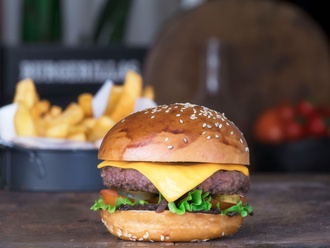 Cheesy Burger görseli
