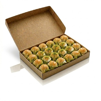 Fıstıklı Kaymaklı Midye Baklava (500 Gr.) görseli
