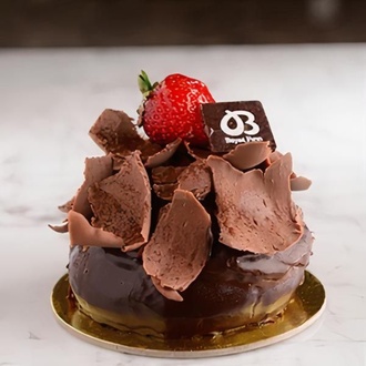 Çikolatalı Çilekli Polka Pasta görseli