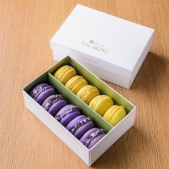 10'Lu Macaron Kutusu görseli