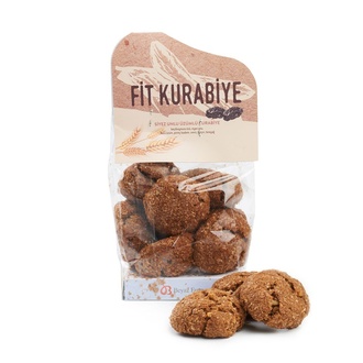 Siyez Unlu Kepekli Üzümlü Fit Kurabiye görseli