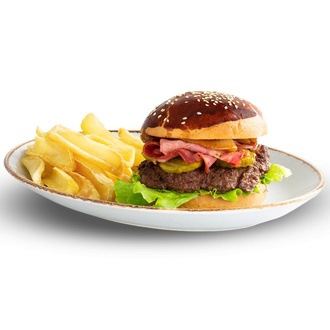 Antrikot Fümeli Burger görseli