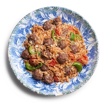 Köfteli Arpa Şehriye görseli