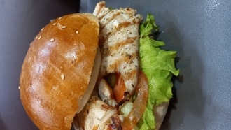 Chicken Bbq Burger Menü görseli