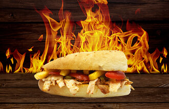 Yarım Ekmek Arası Tavuk Döner görseli