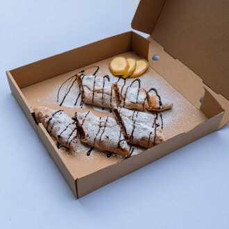 Toblerone Çikolatalı Muzlu Pide görseli