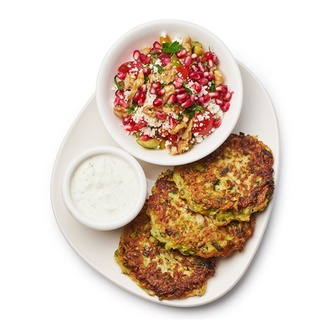 Hellim Peynirli Kabak Mücver görseli