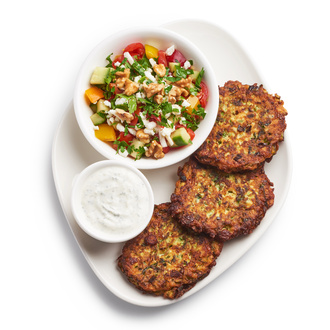 Hellim Peynirli Kabak Mücver görseli