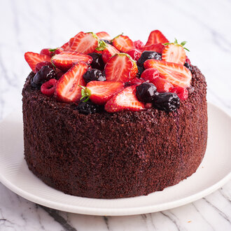 Kırmızı Meyveli Pasta (No:1) görseli