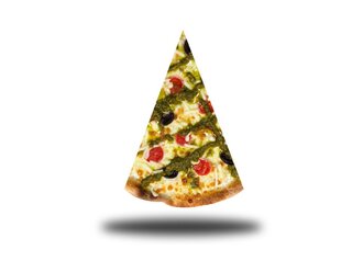 Akdeniz Pizza (Dilim) görseli