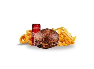 Klasik Burger Menü görseli