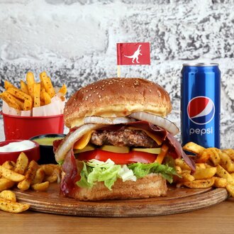 Dino Turco Burger Menü görseli