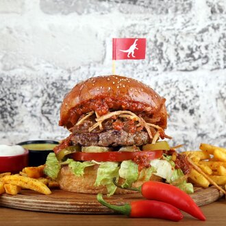 Dinomite Burger görseli