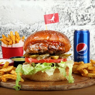 Tex & Mex Burger Menü görseli