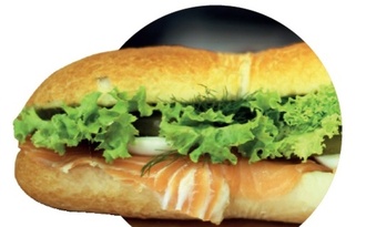 Somonlu Sandwich (30 Cm.) görseli