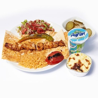Tavuk Şiş Menü görseli