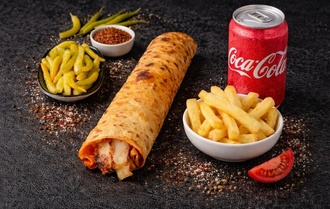 Hatay Dürüm & Patates Kızartması & Ayran Menü görseli