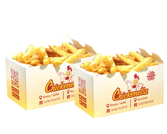 192 - Cheddar Soslu Patates Kızartması (Büyük) görseli