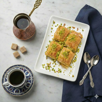 Fıstıklı Baklava [4 Adet] görseli