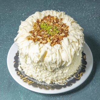 Muzlu Krokanlı Pasta (6-8 Kişilik) görseli