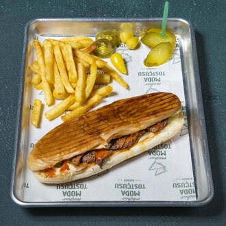 Biftek Kaşarlı Tost görseli