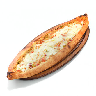 Tavuklu Kaşarlı Pide (Açık) görseli