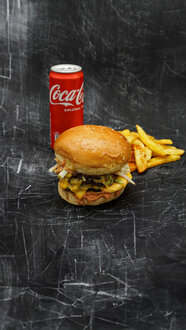 Mushroom Burger Menü görseli