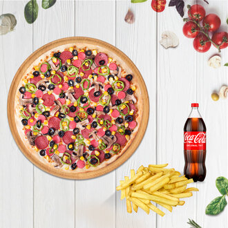 Büyük Boy Pizza Menü görseli