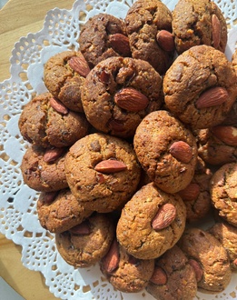 Badem Unlu Hurmalı Kurabiye (250 Gr.) görseli