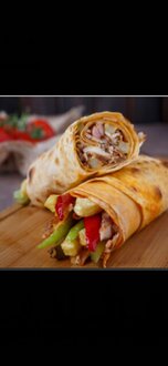 Hatay Usulü Soslu Tavuk Döner Dürüm Menü görseli