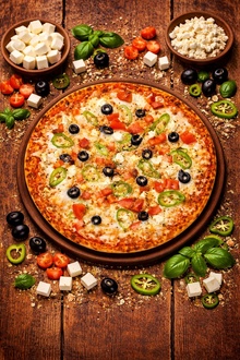 Akdeniz Pizza (Büyük Boy) görseli