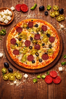 Meksika Ateşi Pizza (Küçük Boy) görseli