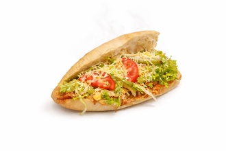 3/4 Ekmek Arası Kaşarlı Tavuk Döner görseli