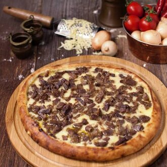 Kavurmalı Kaşarlı Kapalı Pide görseli