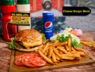 Cheese Burger Menü görseli
