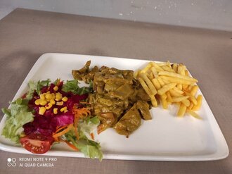 Köri Soslu Tavuk Fileto görseli