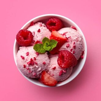 Kahramanmaraş Frambuazlı Dondurma (1 Kg.) görseli