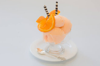 Kahramanmaraş Portakallı Dondurma (500 Gr.) görseli