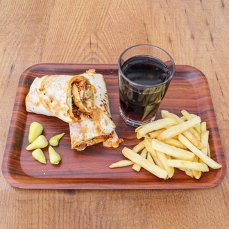 Combo Tavuk Döner Dürüm Menü görseli