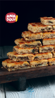 Patatesli Kaşarlı Tepsi Su Böreği (4 Kg) görseli