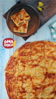 Mantarlı Kaşarlı Su Böreği (4 Kg.) (Tepsi) görseli