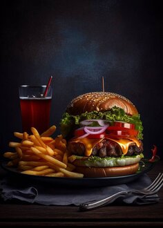 Çıtır Tavuk Burger görseli