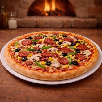 Karışık Pizza (Orta) görseli